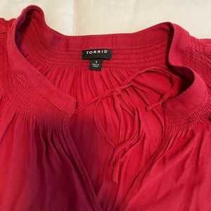 Red blouse never worn